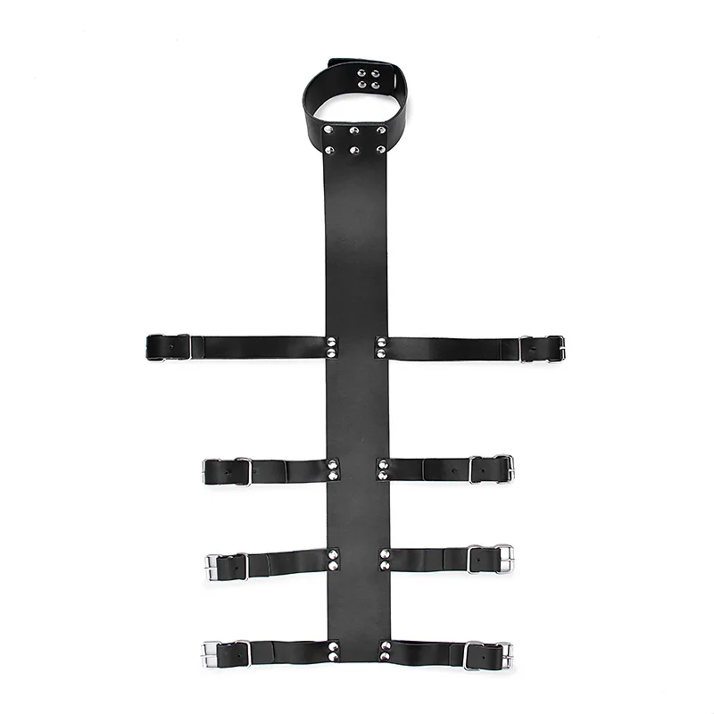Новый регулируемый кожаный БДСМ ошейник с наручниками для пары Связывание