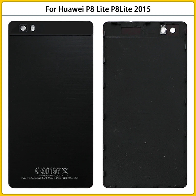 Новый чехол P8Lite с полным покрытием корпуса для Huawei P8 Lite 2015 задняя крышка