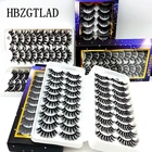 51020 пар 8-25 мм, искусственные ресницы, 100% норковые ресницы, норковые ресницы, натуральные драматические Искусственные ресницы