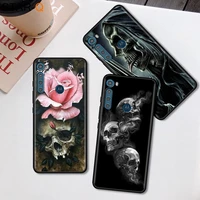 Grim Reaper Skull Skeleton Case for Motorola Moto One Fusion Plus Play Power Lite Soft Phone Coque G30 E6s G8  G9  Carcasa