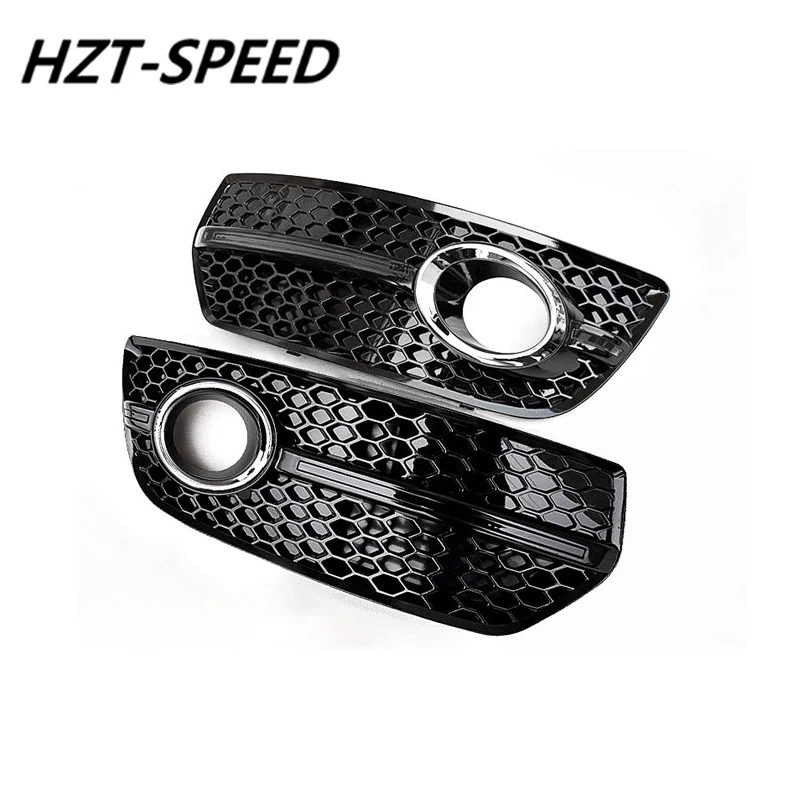 Материал ABS черный автомобильный передний противотуманный фонарь накладка на