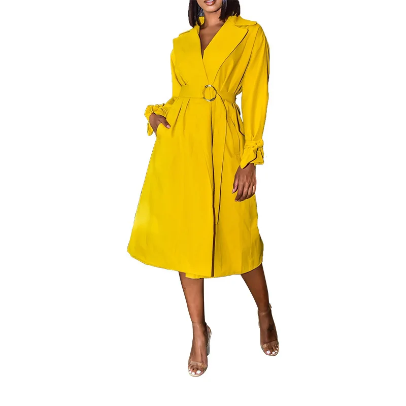 Новое поступление 2020 фигурный воротник длинный рукав ТРАПЕЦИЕВИДНОЕ ПЛАТЬЕ