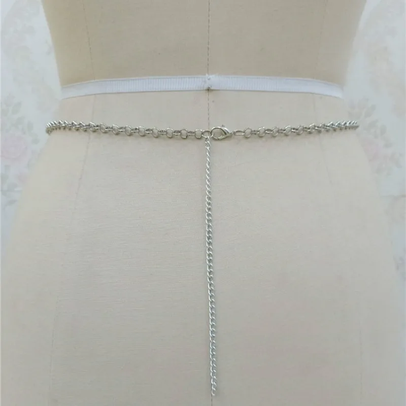 Women Crystal Letter Angel Belly Chains Bohemia Beach Belt Chain Female Charm Waist Clothing Accessories Cahin Body Verano Mujer |