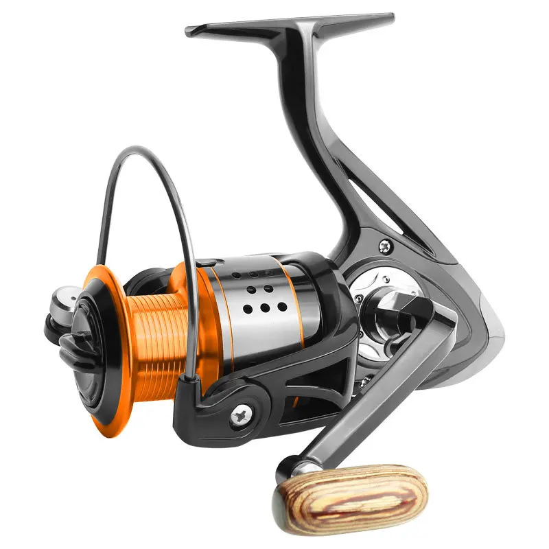 

High Speed 4.7:1 Large Power 8kg Max Drag Spinning Reel 13+1 BB All Mental Fishing Reels FA 1000-6000 Spinning Wheel Freshwater