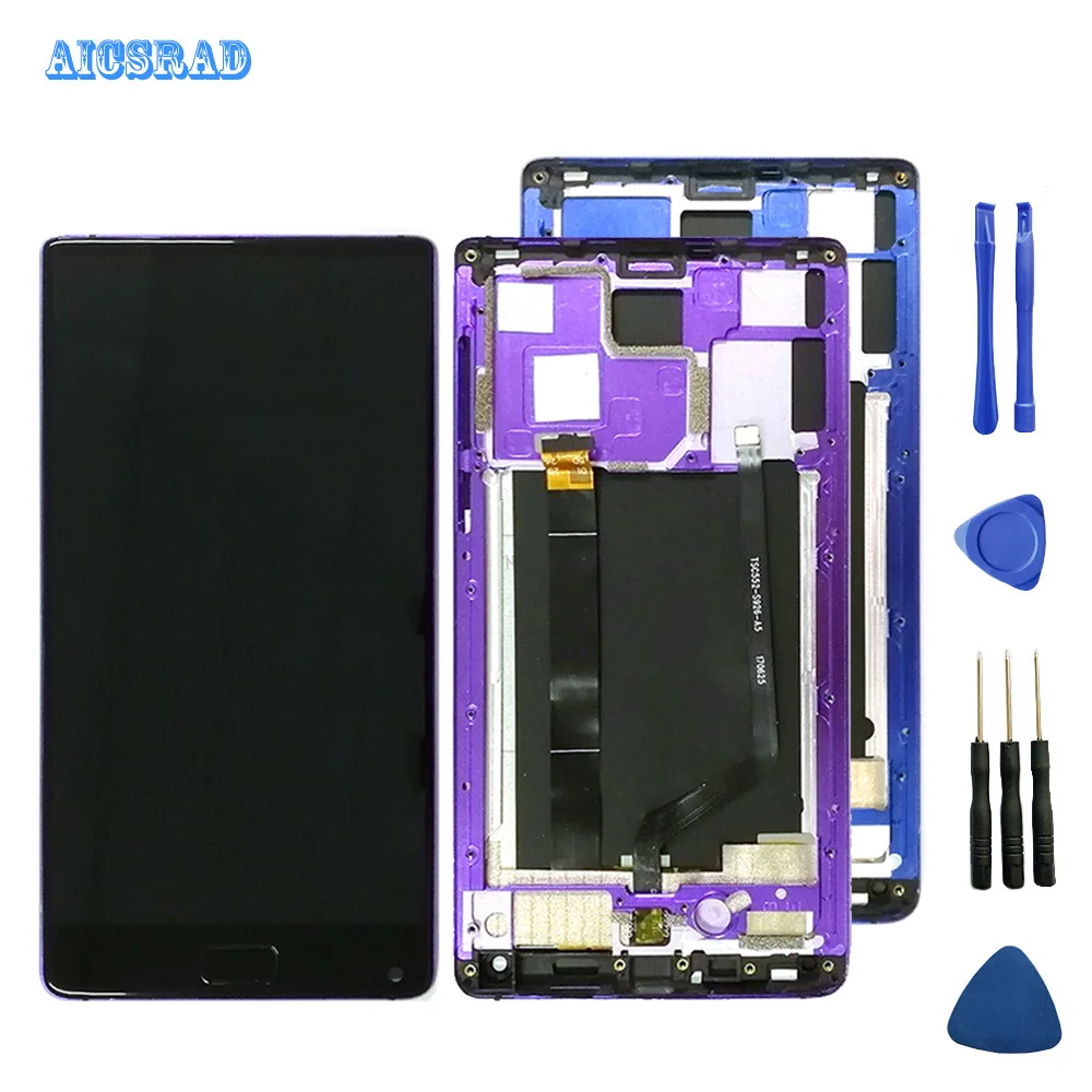 100% Оригинальный KOSPPLHZ ELEPHONE S8 ЖК-дисплей + сенсорный экран в сборе для S 8