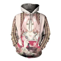 uzumaki naruto 3d printing hoodies sasuke kakashi anime sports loose long sleeve sweatshirt unisex fashion streetwear pullover