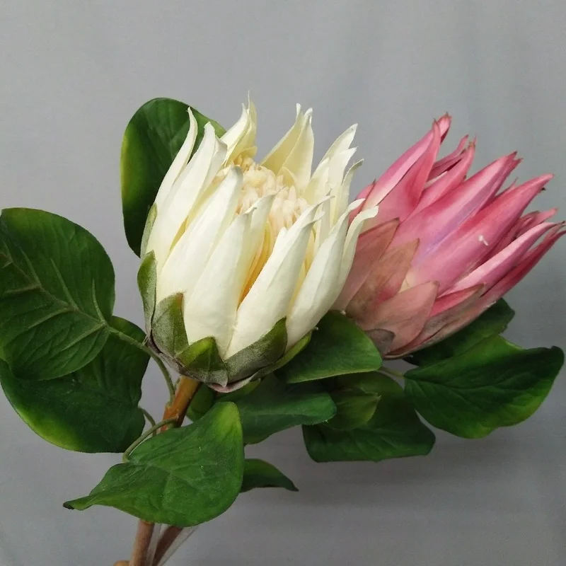 Искусственный Императорский цветок с одной ветвью пластиковые поддельные