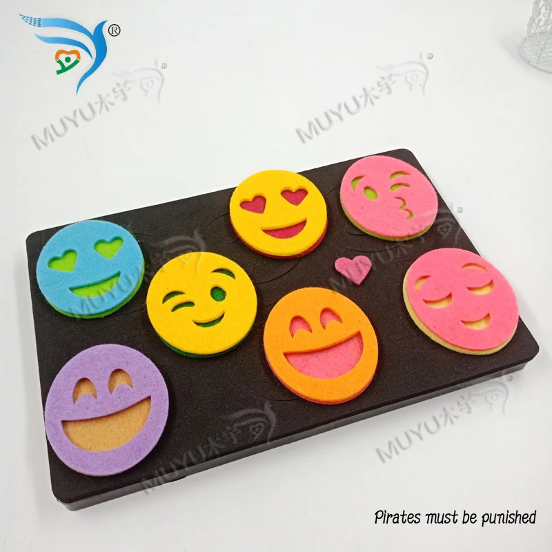 Smiley face muyu режущая высечка- новая деревянная форма режущие штампы для скрапбукинга MY197003
