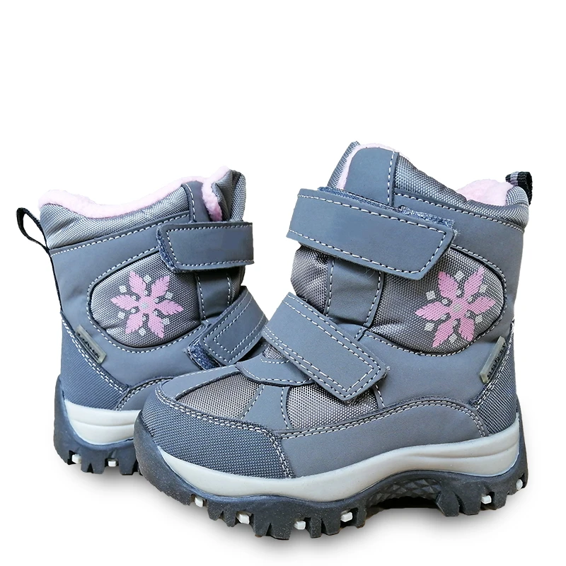 Новинка 1 пара зимних теплых водонепроницаемых ботинок для снежной погоды