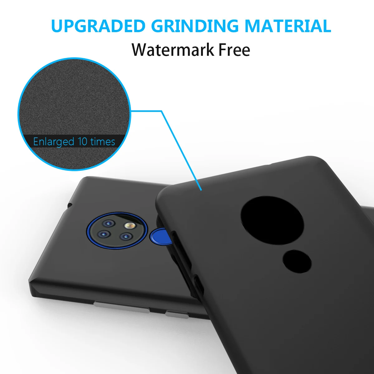 For Nokia 7.2/6.2/8.1/7.1 Plus/3.1C/2.2/3.1 Plus/6.1 Plus/9 PureView/3.2/4.2/X71 Case Ultra Thin Silicone Matte Soft TPU |