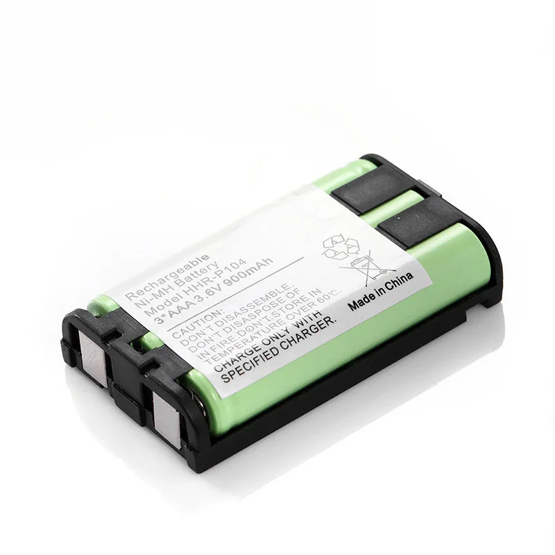 3 6 V 900 мА/ч домашний телефон Батарея для цифрового фотоаппарата Panasonic HHR-P104 HHR-P104A/1B