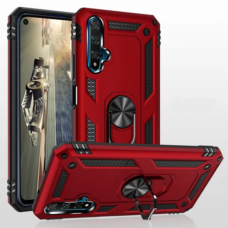 Роскошный бронированный противоударный чехол для телефона Huawei Nova5T Nova6 Nova4 Nova5 Nova5i