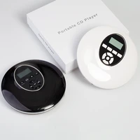 round style portable cd player headphone hifi music reproductor cd walkman discman player shockproof lecteur cd