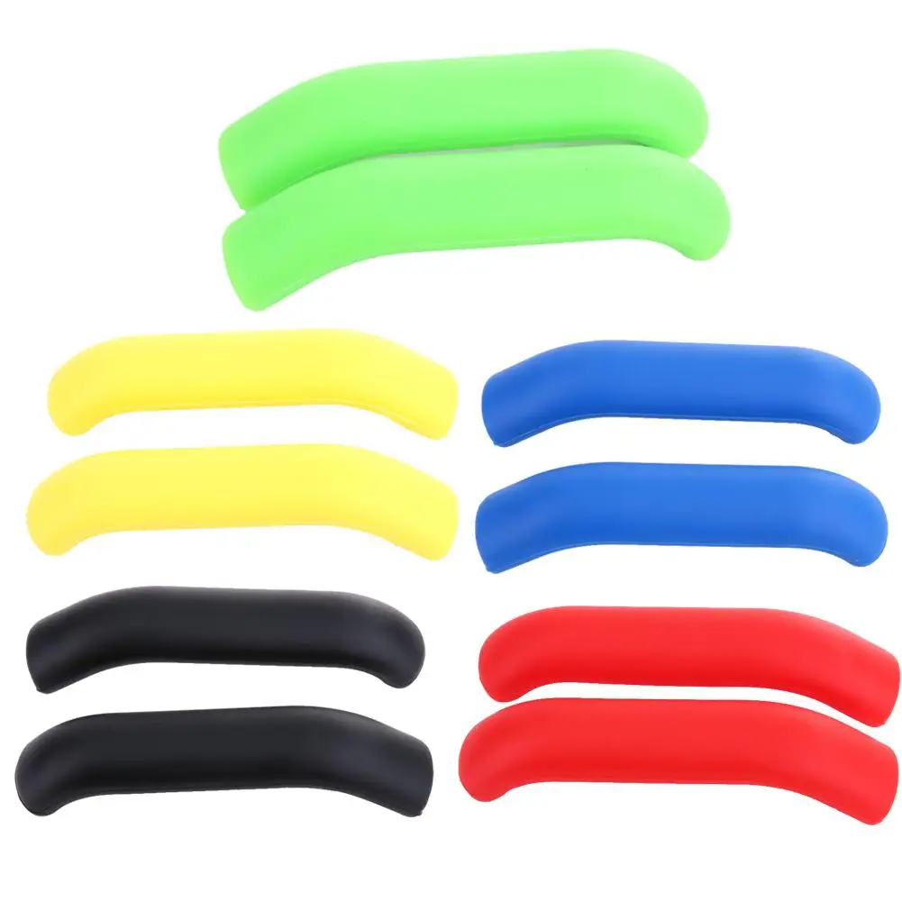 

1 Pair Bicycle Brake Handle Cover Bike Brakes Silicone Sleeve Universal Type Brake Lever Protection Covers Cycling Accessory