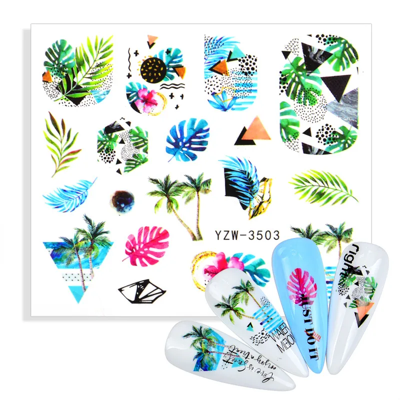 Наклейка для ногтей 1 лист | Красота и здоровье