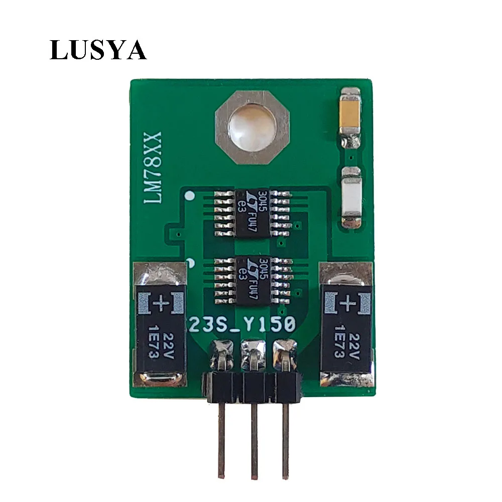 

Lusya LT3045 To LM7805 Linear Regulated Power Supply For DAC Amplifier