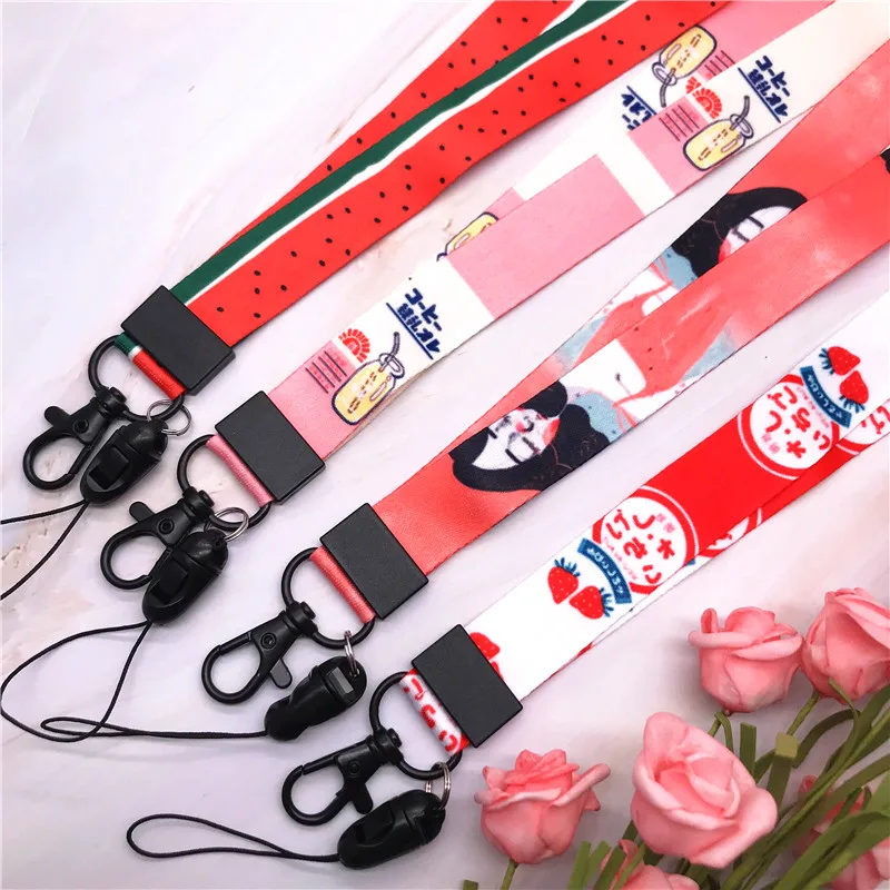 Модные популярные милые ремешки в стиле Харадзюку с изображением молочной