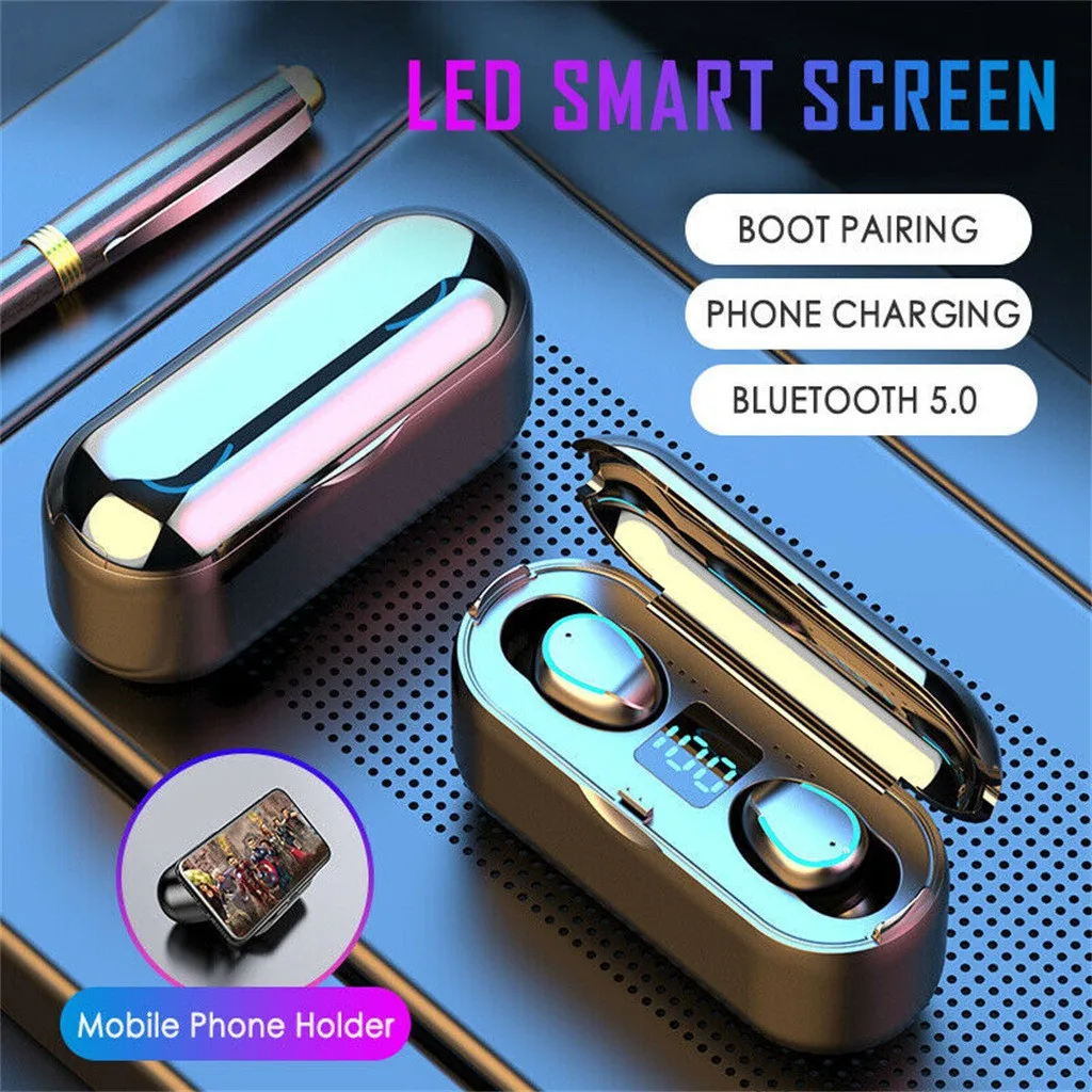 Новые мини TWS Bluetooth 5 0 наушники беспроводные Hifi стерео Спортивные Беспроводные