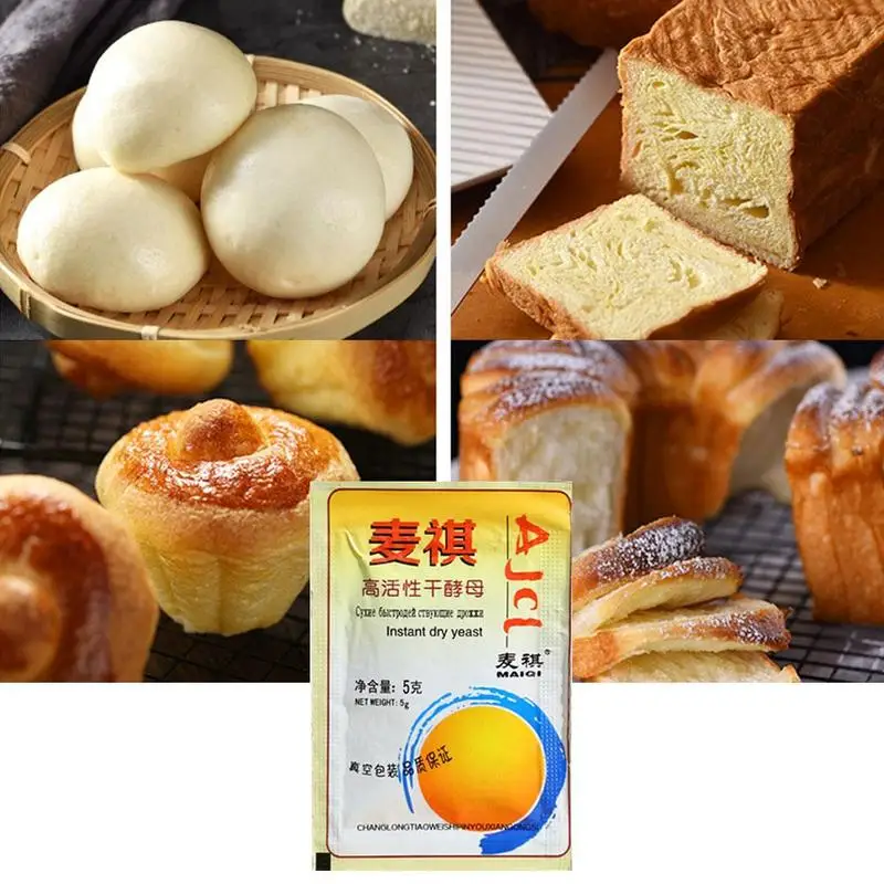 5 г домашние дрожжи порошок хлеб булочка кухонные аксессуары для