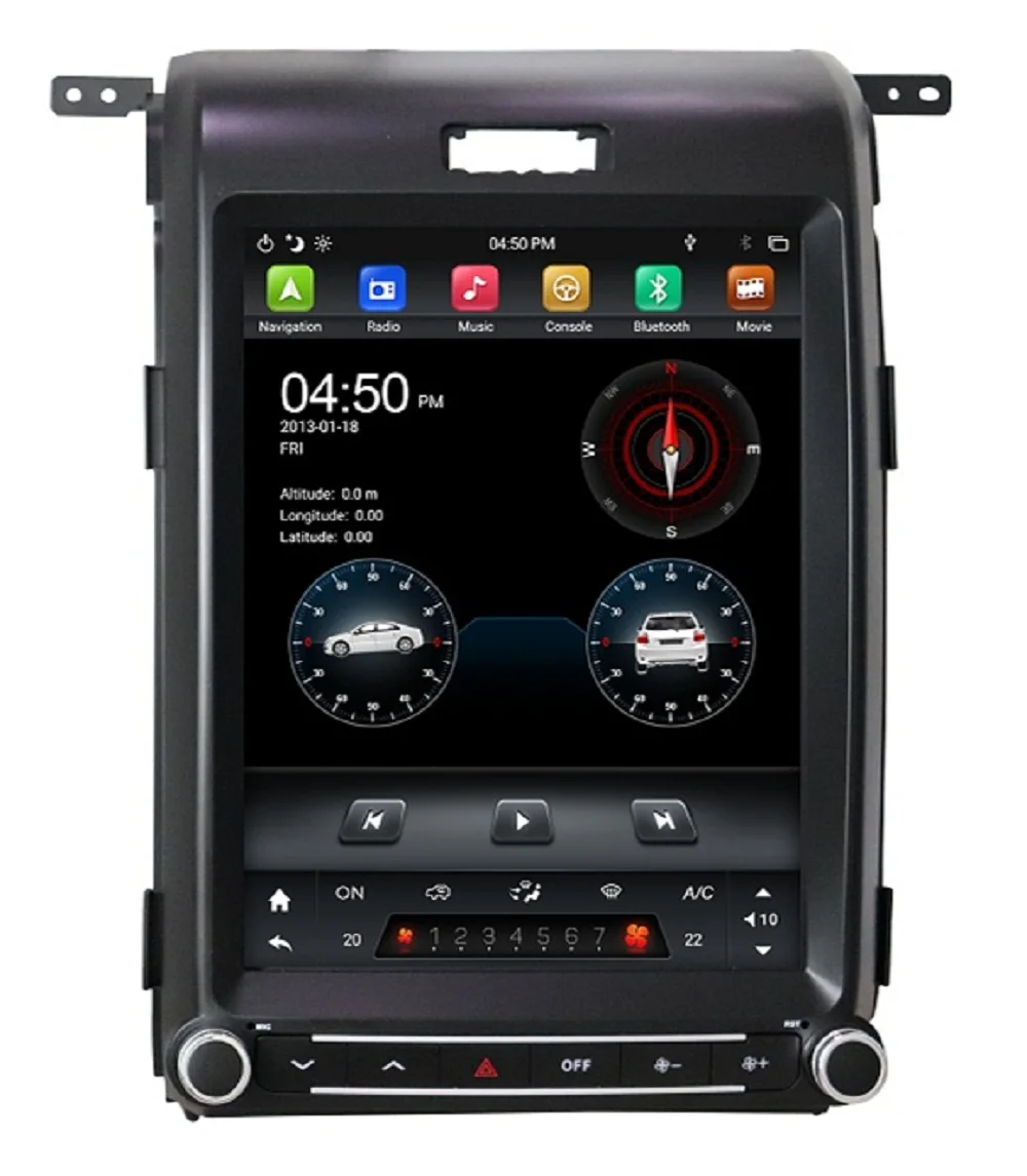 

DSP Tesla вертикальный экран 12,1 "PX6 Android 9,0 автомобильное радио DVD GPS-навигация для Ford F150 2008-2014 Автомобильный Аудио мультимедийный плеер