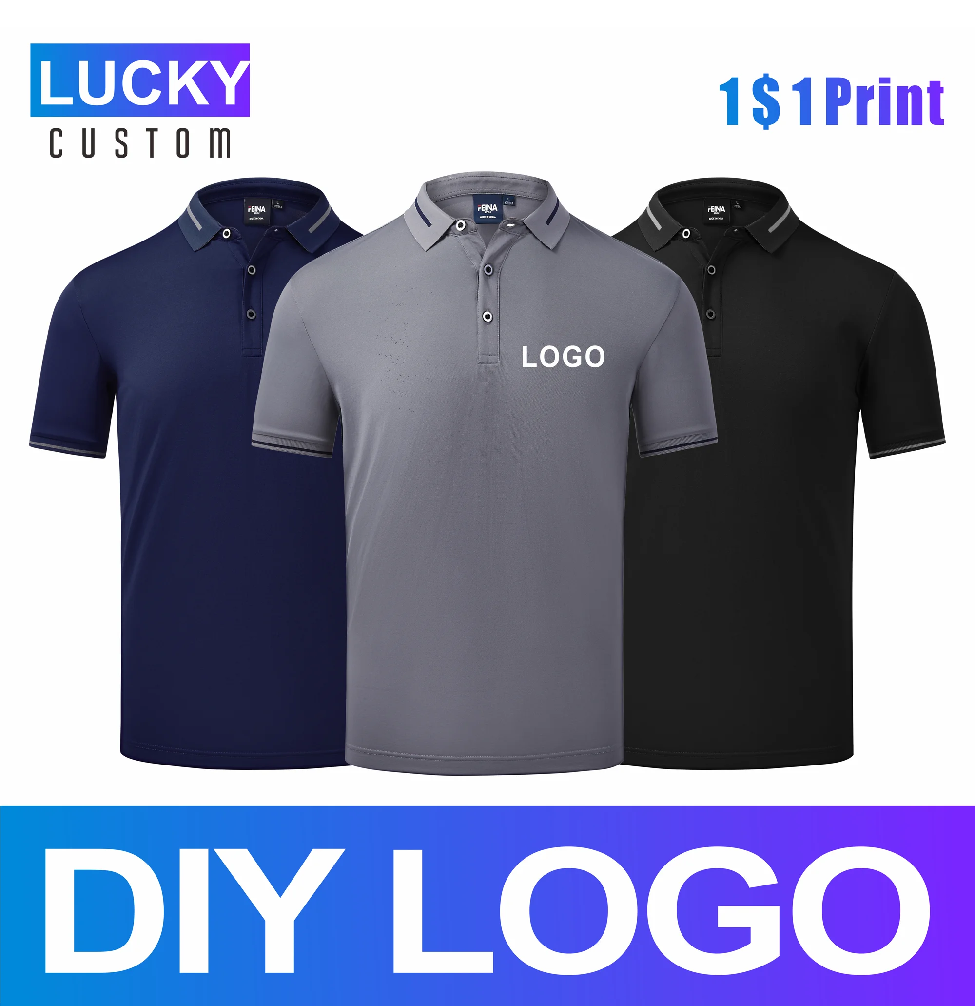 Men's Handsome Polo Suit Business Casual Short Sleeves Custom Printed Embroidery Logo Work Shirt Casual Embroidery 4xl