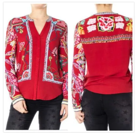 25 XS -XXL Испанская DEG оригинальная Одиночная шифоновая женская рубашка XS s m - Цвет: 25 XS -XXL