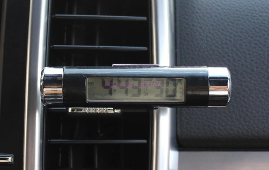 По DHL или Fedex 200 шт. Новый Популярный 2в1 автомобильный ЖК дисплей подсветка клип на