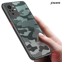 rzants for xiaomi redmi note 10 10s redmi note 10 pro max 4g case soft matte casing camouflage shockproof slim cover