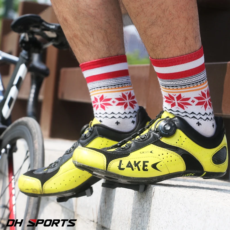 2018 DH профессионального спорта бренд велосипедные спортивные носки защищают ноги