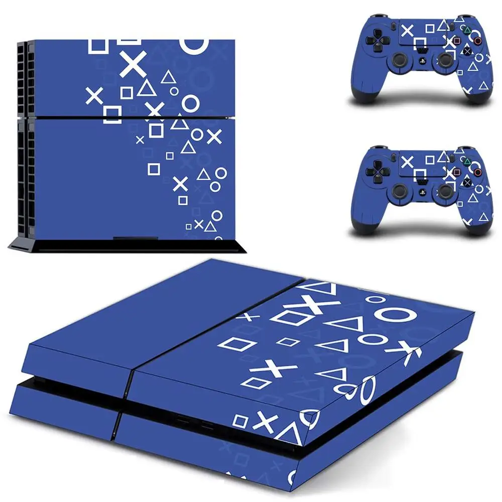 Индивидуальный заказ полное покрытие лицевые панели PS4 кожи Стикеры наклейка для