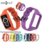 Силиконовый ремешок для смарт-часов Huawei Band 6 Pro, спортивный аксессуар для интегрированного браслета Huawei Band 6Honor Band 6