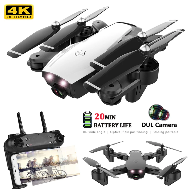 Складной Квадрокоптер с HD камерой Wi Fi 2 4 ГГц|Радиоуправляемые вертолеты| |