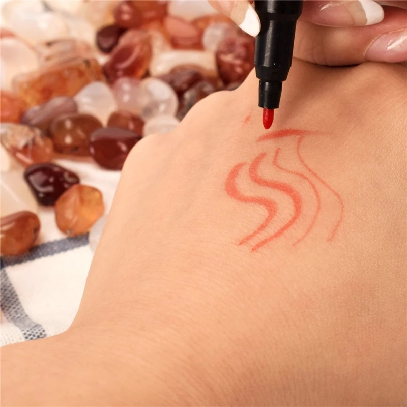 

3pcs Tattoo Skin Marker Scribe Dual-Tip Permanent Tattoo Piercing Pen Body Art Supply Tool