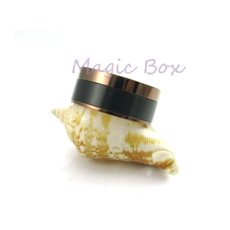 Кольцо из нержавеющей стали мужское вращающееся модное персонализированное