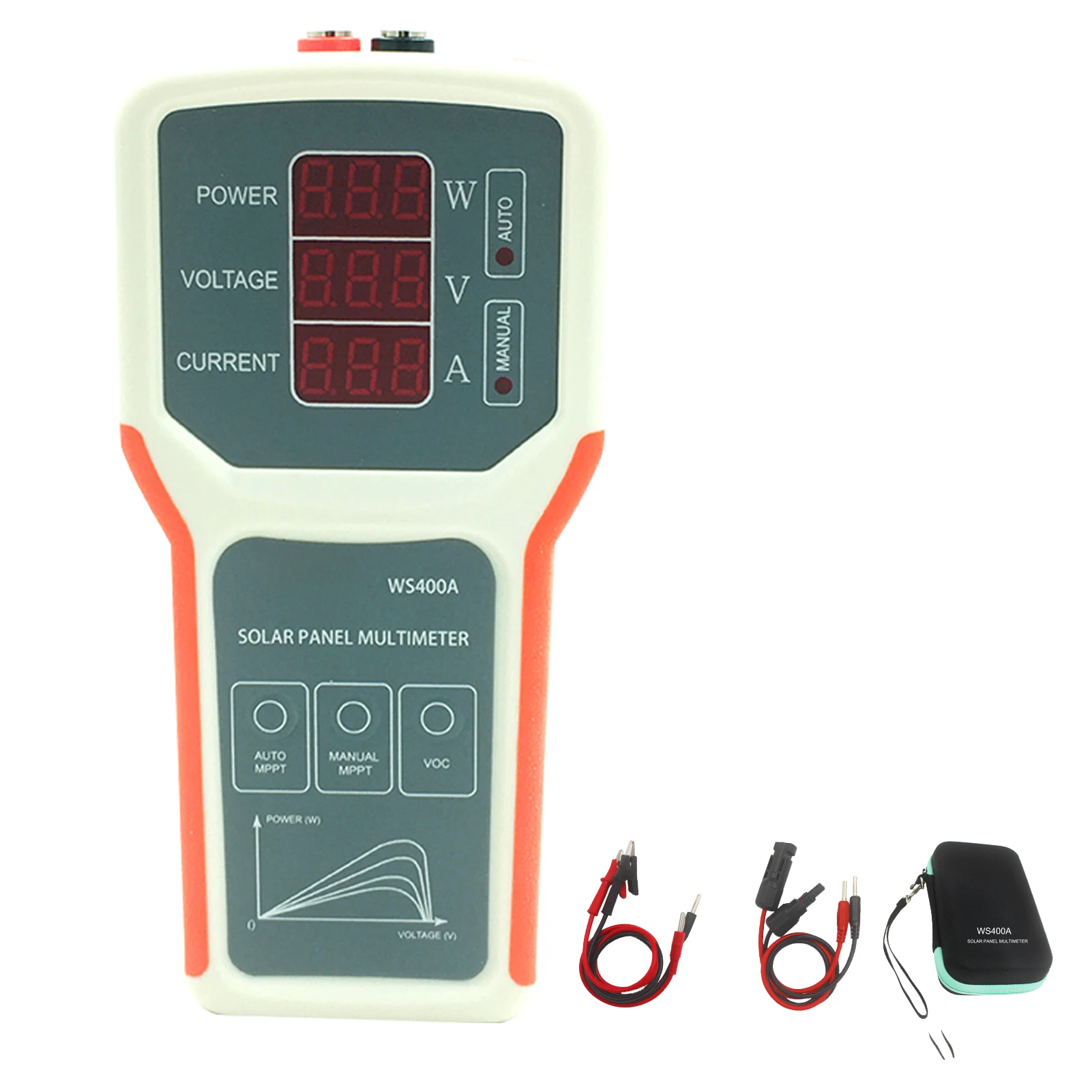 

Multimeter MPPT Tester Troubleshooting Digital Photovoltaic Solar Panel Power Supply Portable Design Easy to Hold