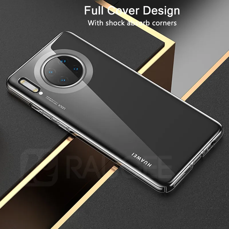 Чехол-бампер для huawei mate 30 Pro роскошное прозрачное покрытие из ТПУ силиконовый