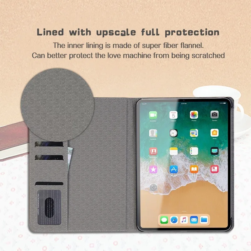 Чехол для планшета iPad Pro 11 12 9 2020 7th Mini Air 2 3 4 5 6 7 8 10 дюймов Подставка под
