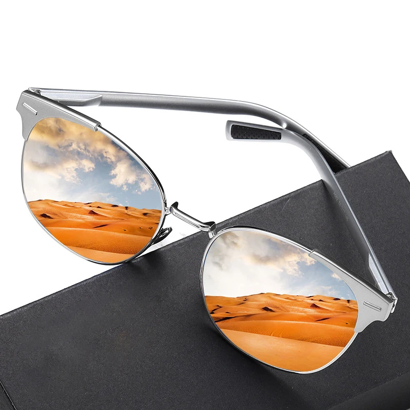 Новые модные солнцезащитные очки мужские поляризованные ночного видения для