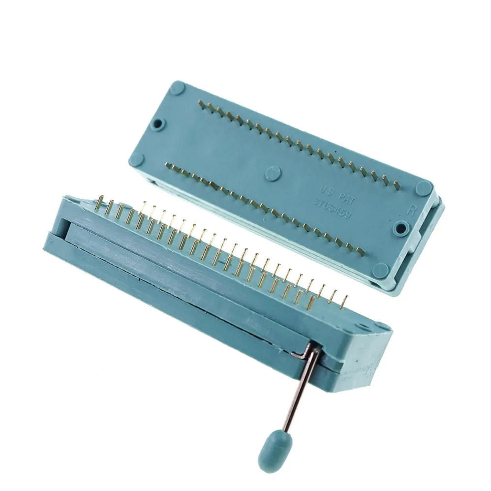 1 шт. тестовая застежка-молния IC DIP ZIF 40-контактный шаг 2 54 мм универсальный