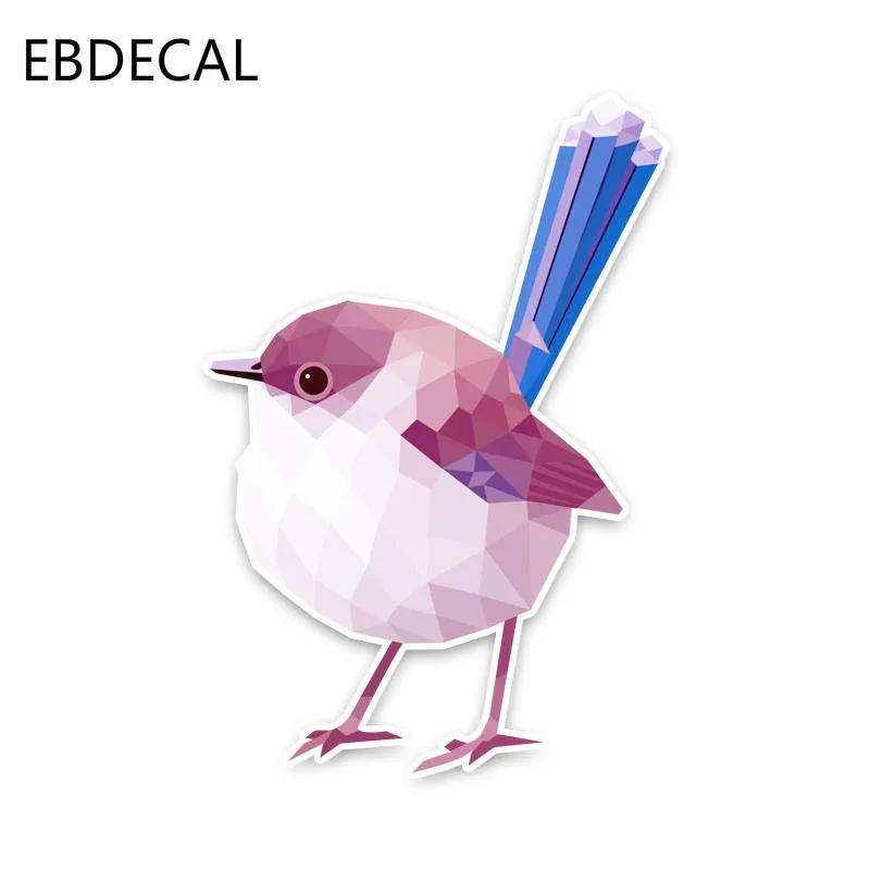 Ebdeckle прекрасный мультфильм Птицы Машина бампер окно переводные наклейки для