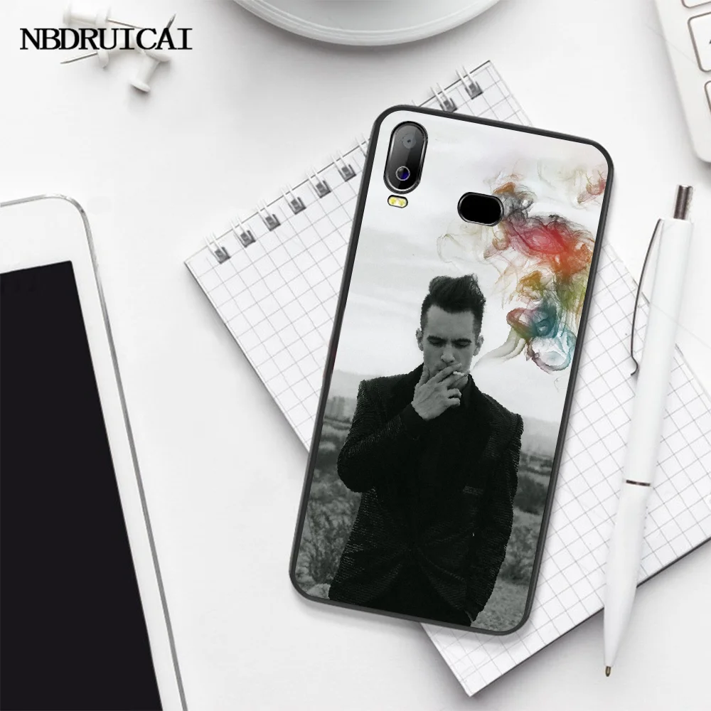 NBDRUICAI Panic At The Disco Bands черный ТПУ мягкий резиновый чехол для телефона Samsung A10 A20 A30 A40 A50