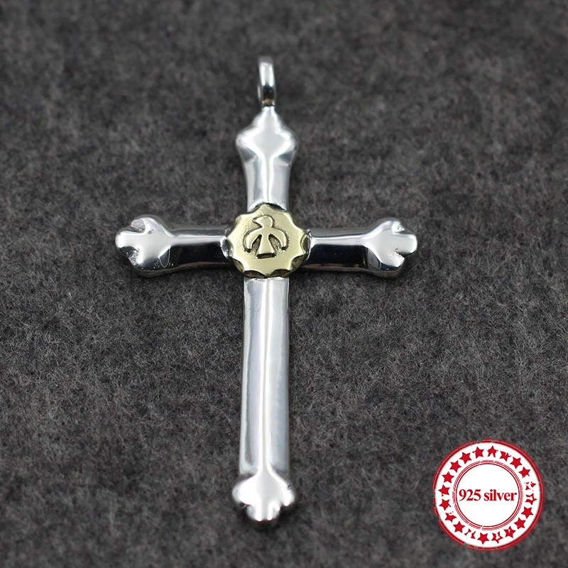 Кулон из стерлингового серебра 925 пробы уникальный классический модный стиль