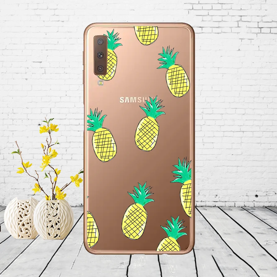 Чехол для samsung Galaxy A7 силиконовый чехол для телефона с принтом чехол-накладка на заднюю крышку для samsung A7 A750 A750F 6,0 дюймов - Цвет: K52
