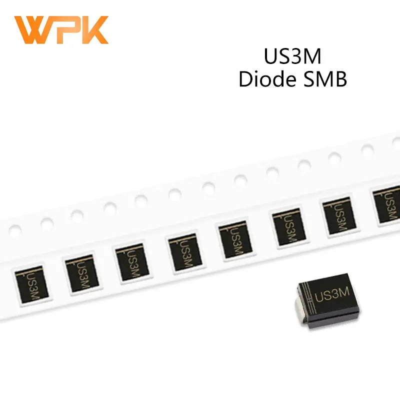 Быстрое восстановление выпрямительного диода SMD Ultra DO-214AA US3MBF US2J US3M US2D US3D US2G US2M 2A 50
