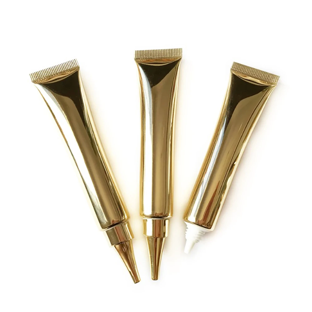 20 мл Золотой тюбик для блеска губ пустой г косметика глаз коллагеновый крем