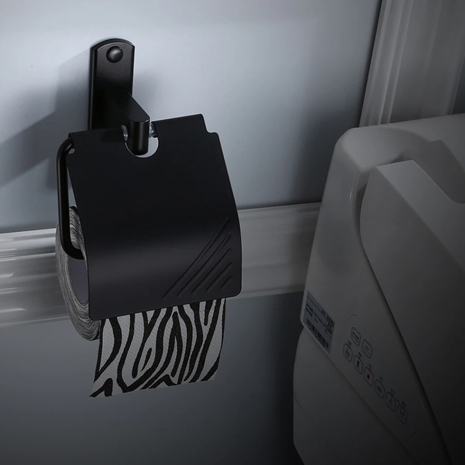 

Держатель для рулона бумаги, настенный классический алюминиевый матовый антикоррозийный держатель для салфеток для держателя туалетной б...