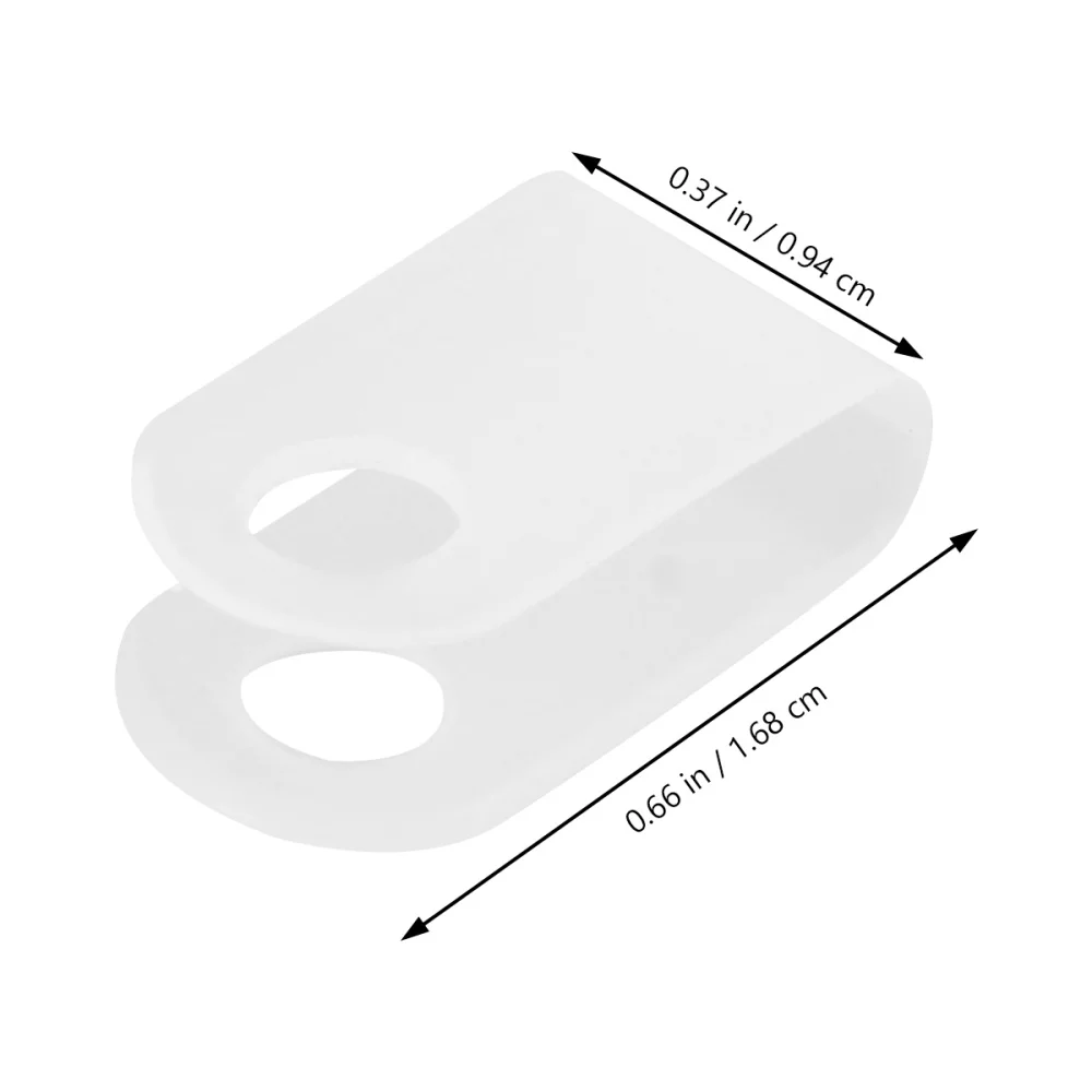 

1000pcs Convenient Cable Clamp Practical Wire Fixator Durable Cable Organizer