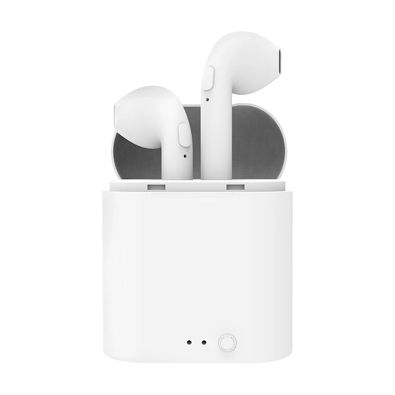 Новая беспроводная гарнитура I7S Мини Bluetooth наушники музыкальный плеер микрофон