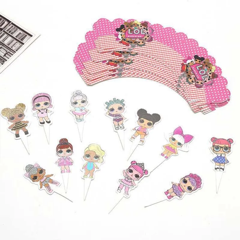 Куклы LOL с сюрпризом на день рождения тематические украшения сделай сам