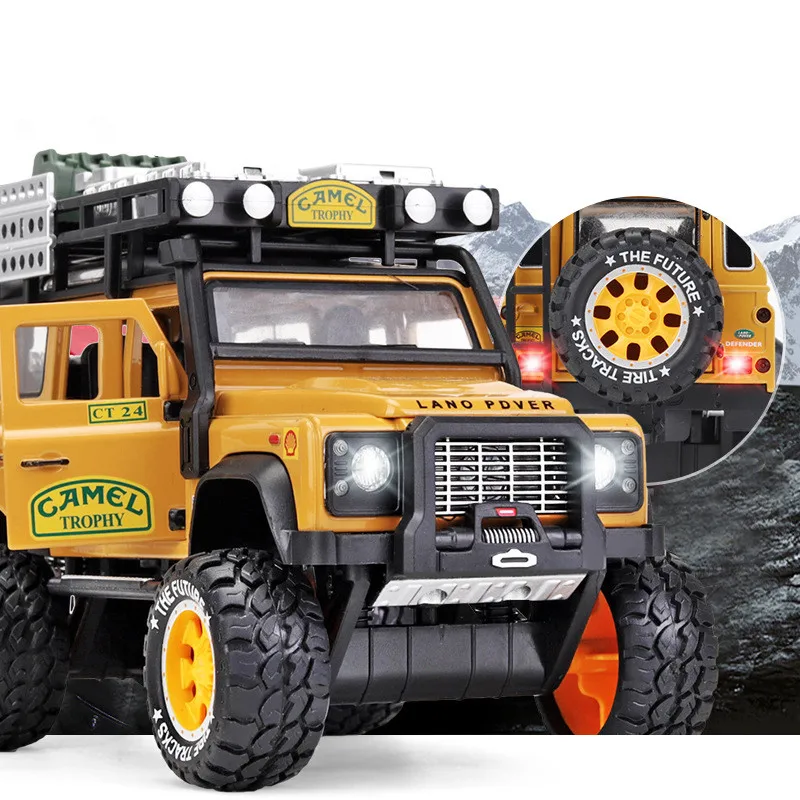 Новая горячая распродажа 1:28 Высококачественная внедорожная модель автомобиля